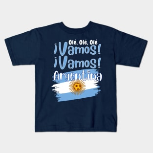 Argentina Qatar World Cup 2022 Kids T-Shirt